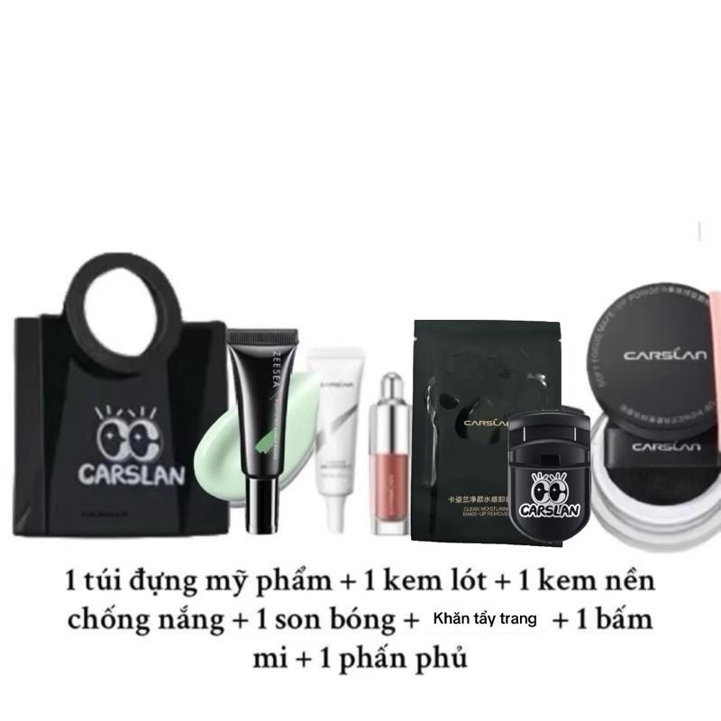 CARSLAN Bộ 7 mỹ phẩm CARSLAN làm đẹp tiện lợi