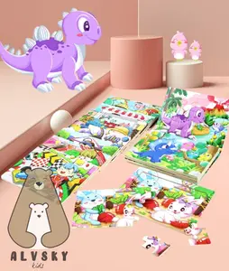 MAINAN EDUKASI ANAK PUZZLE KAYU 12 KEPING / PUZZLE ANAK MURAH 12 PCS / JIGSAW PUZZLE 1 tahun