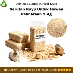 Serbuk Kayu Halus Premium Hamster/Kelinci/Burung/Landak Plasti Besar- Serutan Kayu Bungkus Hamster/Burung/Kelinci/Landak - Serbuk Kayu - Serutan Kayu