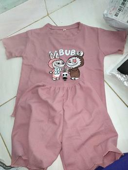 Product Review of COD SETELAN ANAK KNIT LENGAN PENDEK ONESET ANAK CEWEK COWOK UNISEX STELAN ANAK KEKINIAN TERBARU from A**p 0