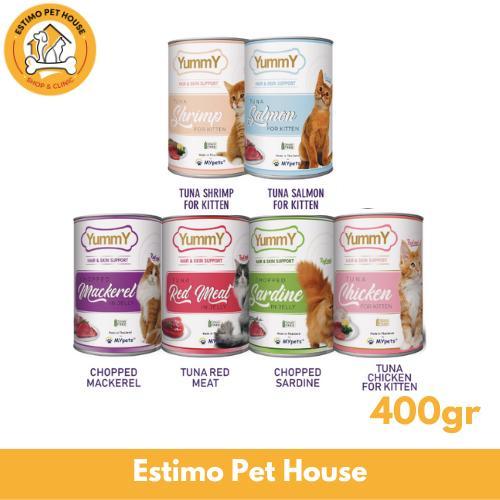 Gambar YUMMY HAIR & SKIN SUPPORT BERBAGAI VARIAN 400gr MAKANAN KUCING dari ESTIMO PET HOUSE Kota Denpasar 5 Tokopedia