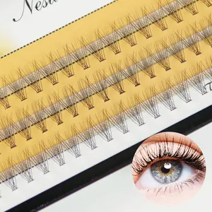 Bulu Mata Palsu Eyelash Ekstension Lentik Natural Korean Look Varian 10P Ukuran 8mm, 10mm, 12mm, 13mm, 14mm Bulu Mata Kekinian - JM-001