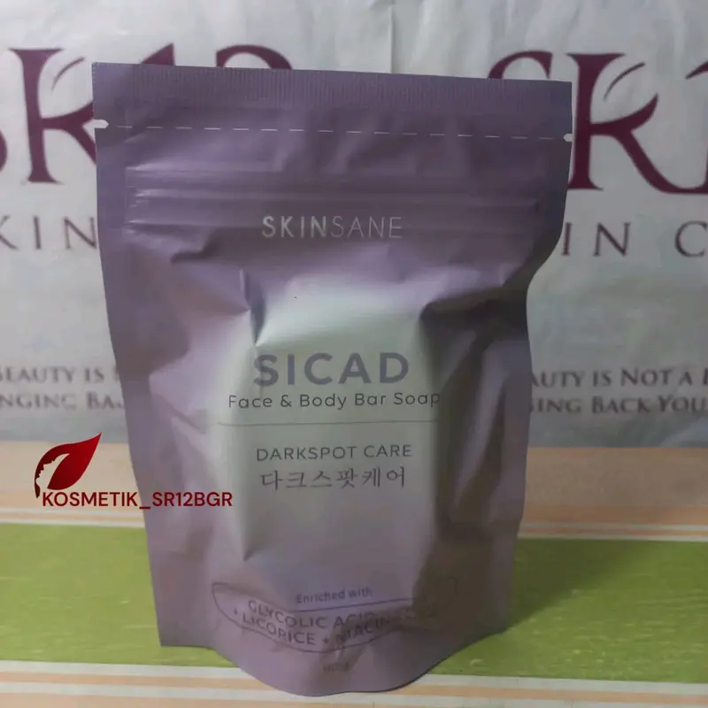 SABUN BATANG SKINSANE SR12 ORIGINAL BPOM Bisa Untuk Wajah dan Badan Mencegah Jerawat dan Mencerahkan Kulit Soap 2