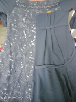 Product Review of Sania Dress by Mikhayla.Collection Swaroski Crinkle Sutra Pesta Remaja Wanita Muslim Airflow Kondangan Mewah Lebaran from S**z 0