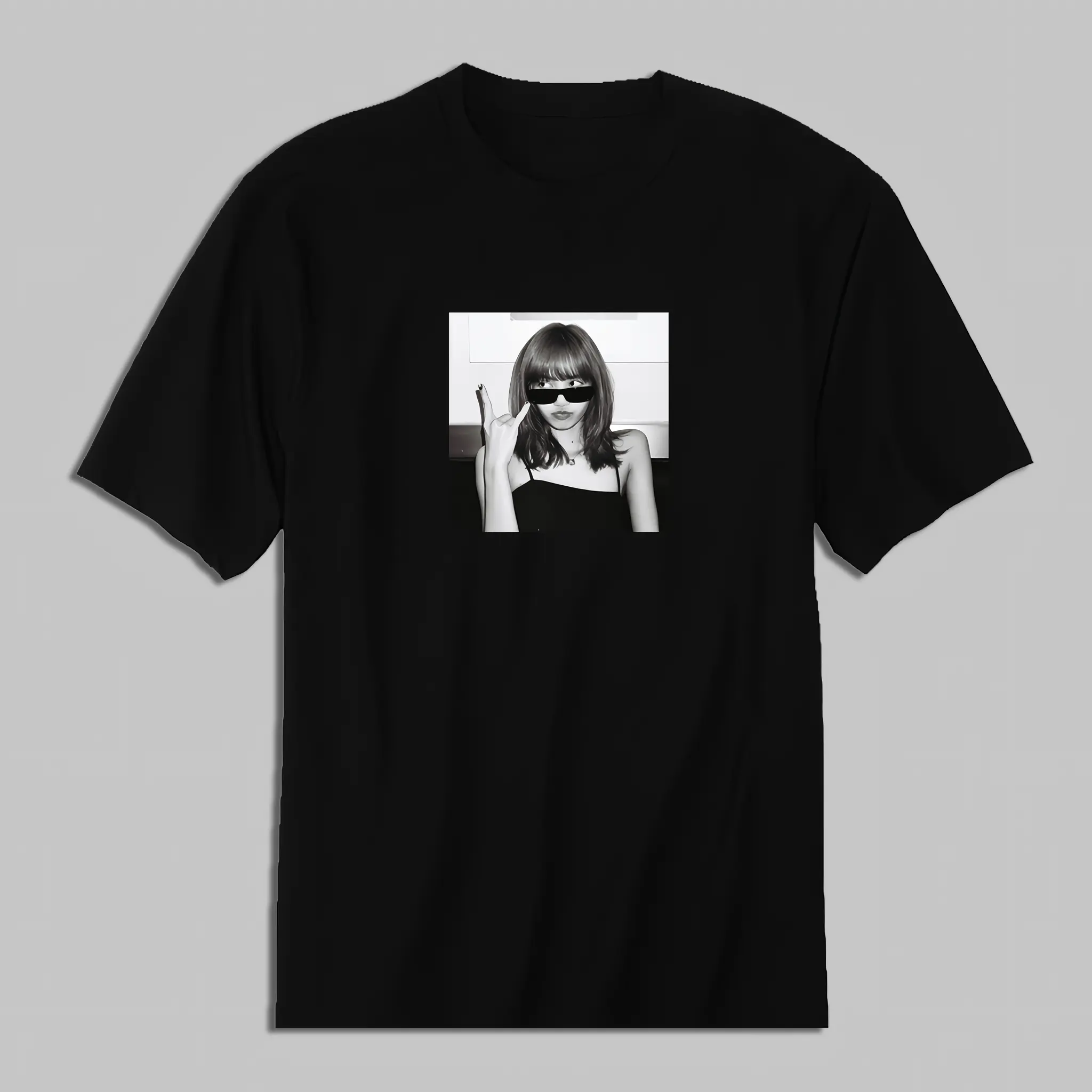 Kaos Distro Motif Lisa cewek cowok couple keluarga | Baju Keren | Kaos Distro | Kaos pria wanita unisex Oblong bajudistro Katun Lembut Panjang T-Shirt Pasangan Pendek Atasan Dewasa
