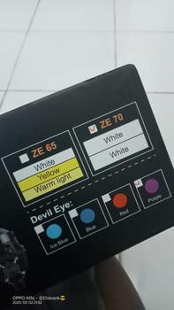 Product Review of IBRIGHT ZE 70 - Projector Biled 2.5inc Blue Lens ibright ze 70 High Low Putih plus kipas pendingin from D**4 1