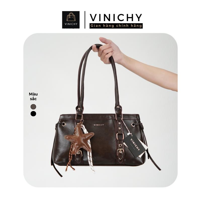 Túi xách nữ đeo vai VINICHY, tote dung tích lớn size 32cm HA822
