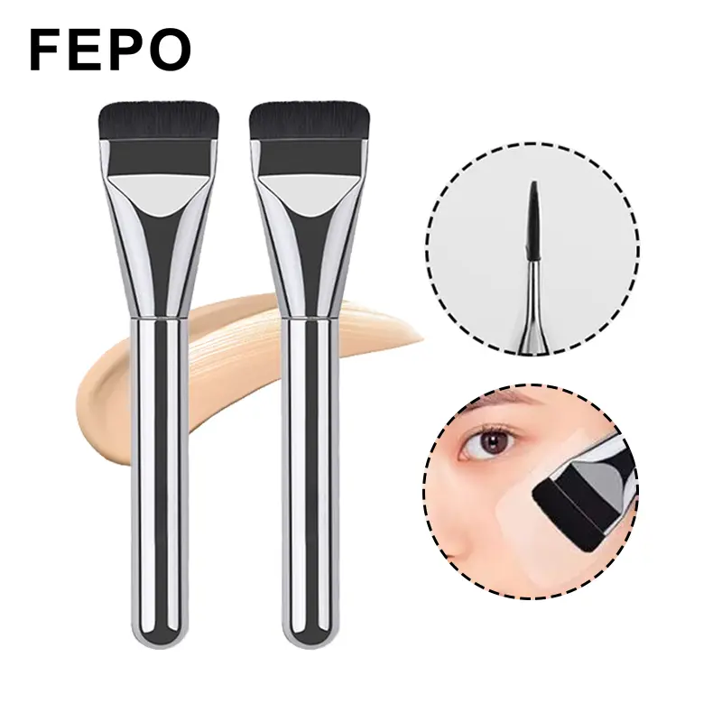 Cọ Trang Điểm, Cọ Mạng Bệt, Chuyên Nghiệp, Cho Kem Nền Và Kem Che Khuyết Điểm, 1 Chiếc Cosmetic