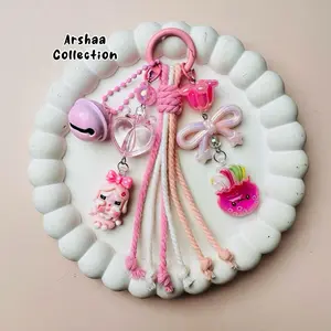 Gantungan kunci tas / Gantungan Kunci kristal / Gantungan hp / gantungan kunci Aesthetic/ Keychain/ Bag Charm Aesthetic/Gantungan Tas wanita / Gantungan Aksesories/ Hiasan Tas Aesthetic