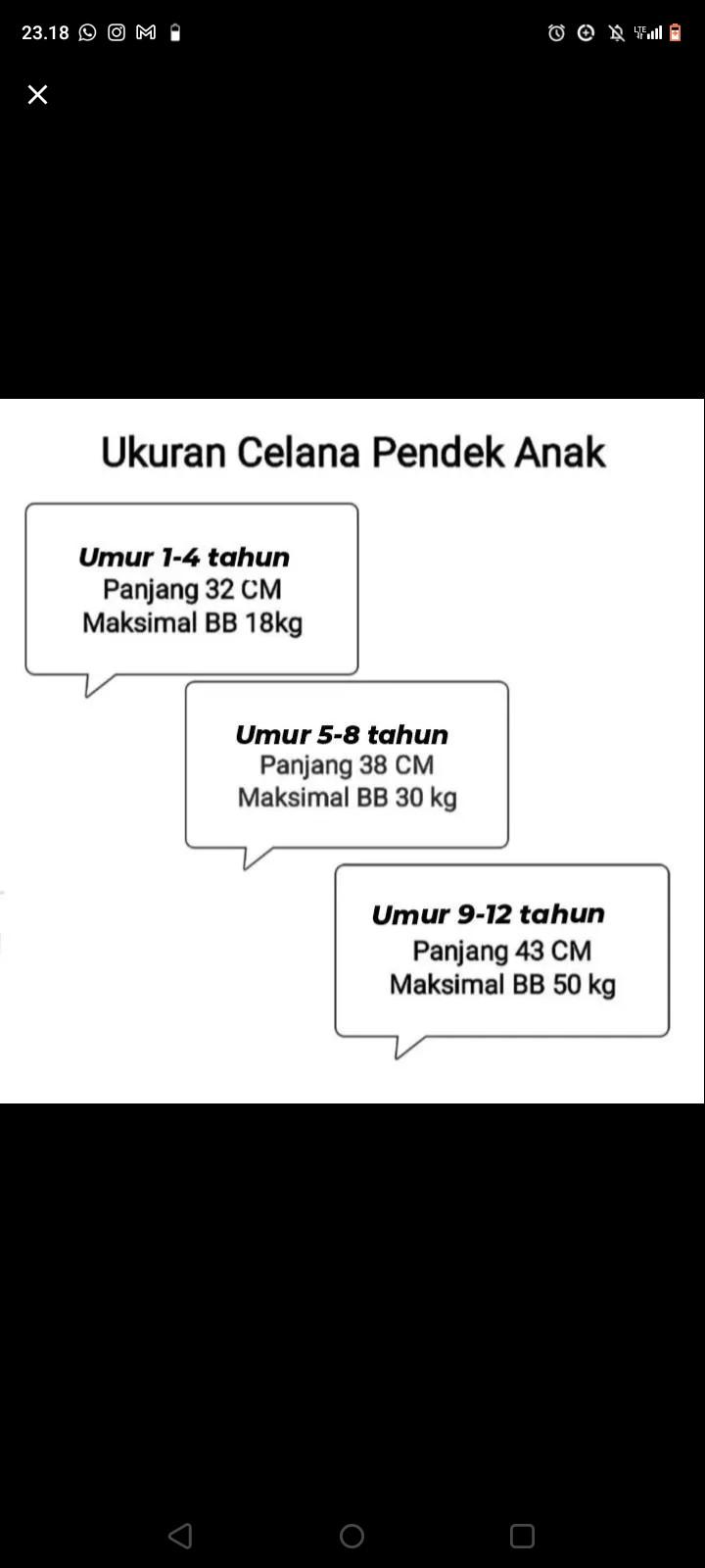 Product Introduction of Paket 5pcs celana pendek kolor harian anak uniseks usia 1-15 tahun 0
