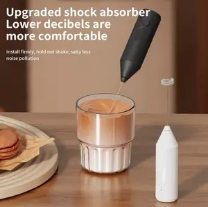 Mixer Tangan Electrik | Mixer Pembuih Kopi Susu Elektrik Handle Stirrer Whisk Milk Frother Coffee Foamer