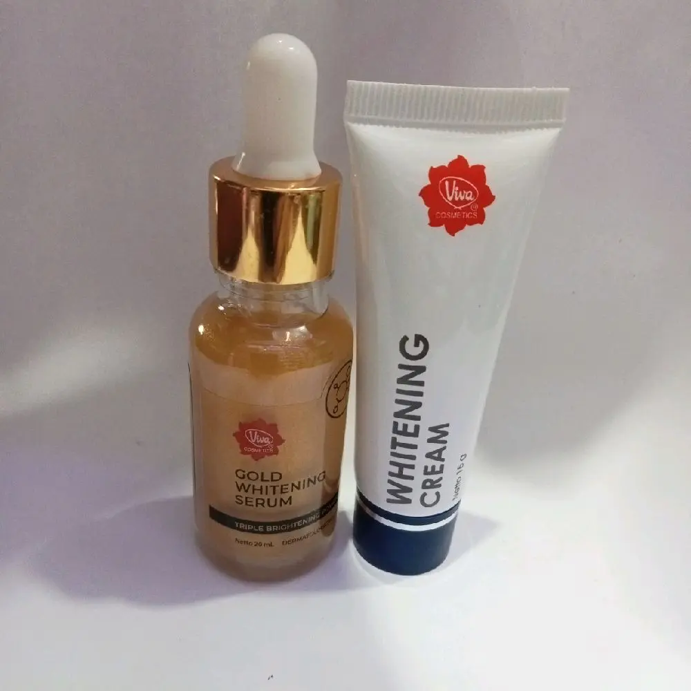 VIVA 2IN1 PAKET MINI BASIC PERAWATAN MENCERAHKAN MUKA BRRJERAWAT FLEK KUSAM KERING BERMINYAK