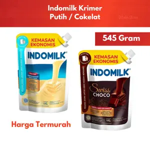 Indomilk Krimer Kental Manis Putih , Cokelat 545 Gram