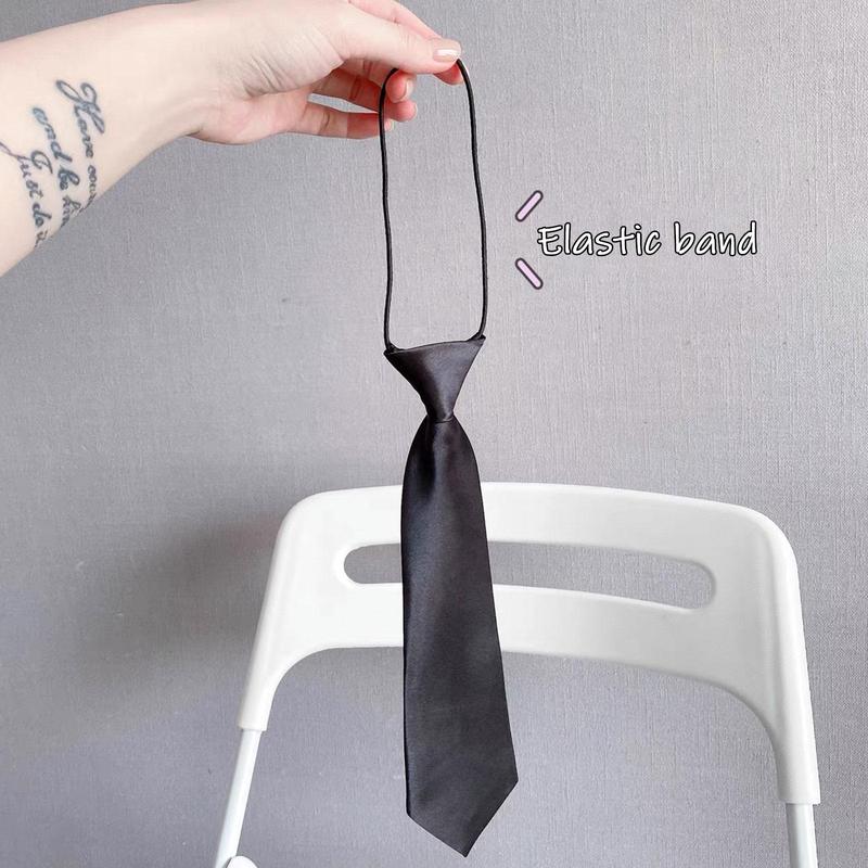 Product Introduction of Boys Satin Elastic Neck Tie For Wedding Prom Christening Kids Ties Children V9C4 24
