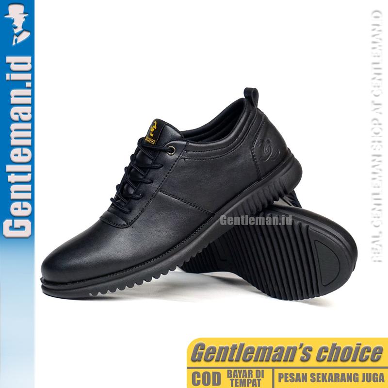 GENTLEMAN Targa 2.0 Sepatu Formal Kerja Pria cokelat Hitam Casual Original Terbaru Kekinian Shoes 4