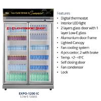 Gambar Showcase GEA Expo1200IC Kulkas Display Cooler Chiller Expo 1200 IC dari E3 Shop Elektronik Kota Administrasi Jakarta Utara 1 Tokopedia