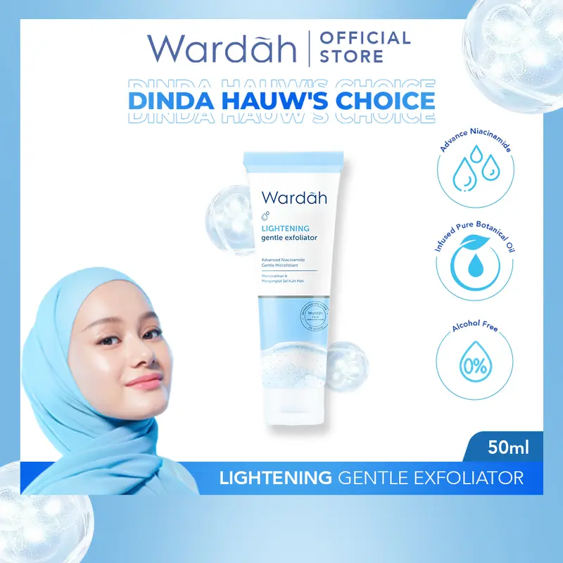 Wardah Lightening Gentle Exfoliator 50 ml 1