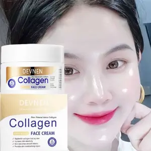 Krim Kolagen Krim Pemutih 50ml Menghilangkan Flek Hitam Anti Penuaan Krim Siang dan Malam Chloasma Perbaikan Anti Kerutan Memutihkan Melembabkan dan Mencerahkan Warna Kulit Pelembab Melembutkan Wajah Perawatan Mengencangkan