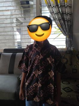 Product Review of Zahra Batik - Kemeja Batik Anak Laki-Laki Lengan Pendek 2-10 Tahun Kemeja Anak Cowok Baju Anak from T**k 0