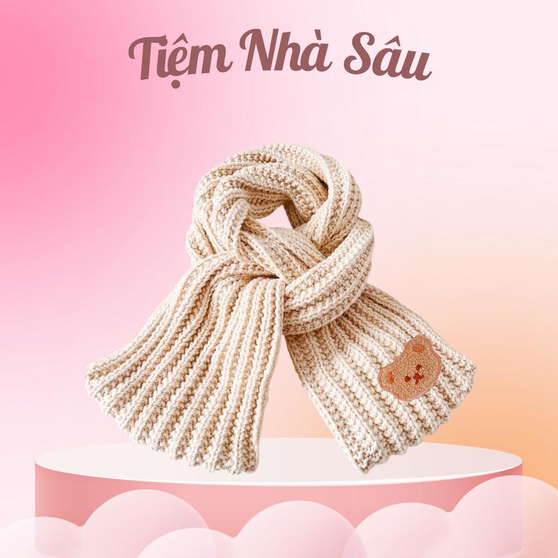  Bộ nguyên liệu móc khăn quàng cổ len COTTON LOVE mềm mại 