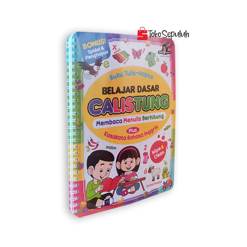 Buku Anak TK PAUD Wipe And  Clean Tulis Hapus Belajar Dasar Calistung TK PAUD 6