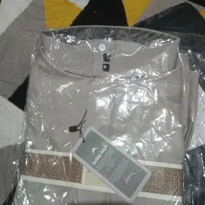 Jubah IN Gamis Pria OSLEM Dewasa Premium Lengan Panjang Polos Katun Elegan Praktis Size S-XXL Coffee Series Toyobo Muslim Hitam