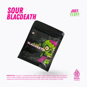 [JUSTFLUFF] SOUR BLACDEATH POWDER [HALAL]