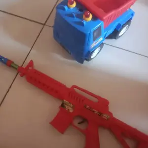 Mainan Tembak War Fighter Bunyi Kretek Tanpa Baterai [AnD] - Panjang 37 cm - Toys