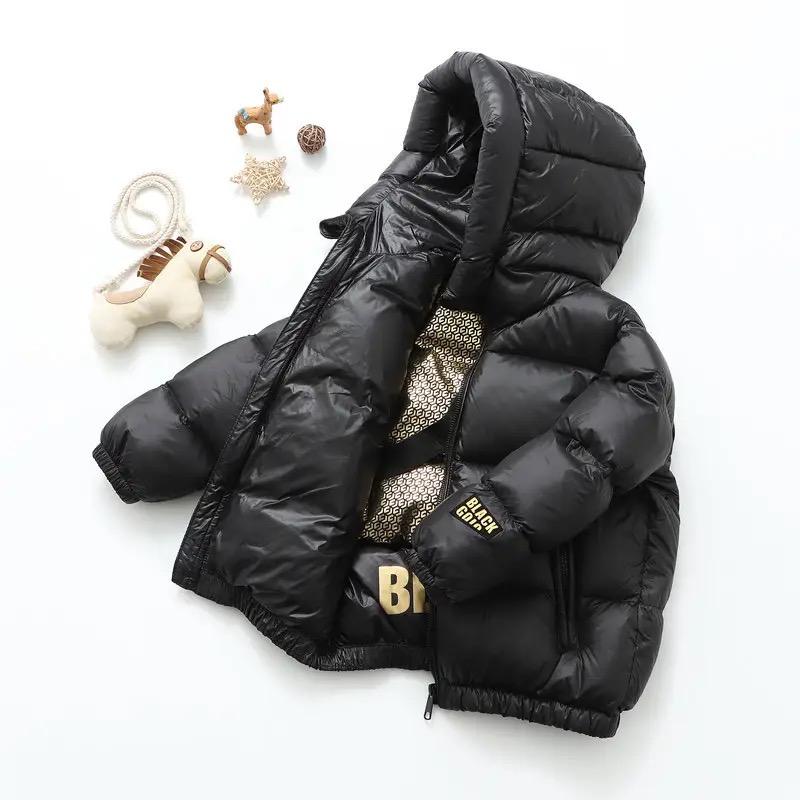 jaket puffer kids / jaket anak gelembung usia 1-12 tahun hangat untuk sianak Perempuan size l (3-4th) ziper hitam jaket & mantel Abu Biru 4