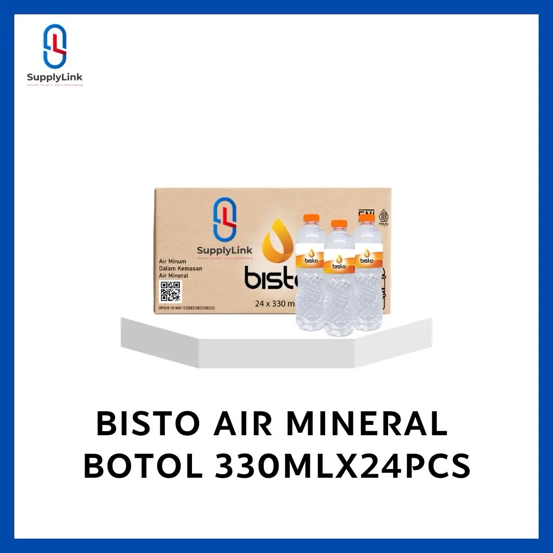 BISTO AIR MINERAL BOTOL 330MLX24PCS