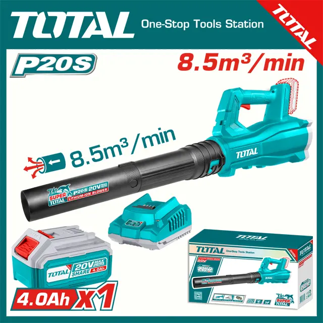 Máy thổi bụi, thổi lá dùng pin 20V Total TABLI20323