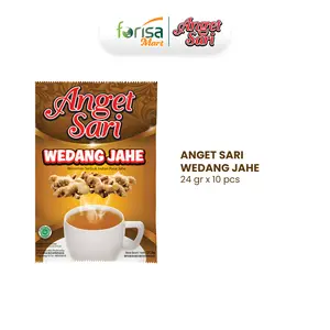 Anget Sari Wedang Jahe Minuman Rempah Serbuk Renceng - 10pcs x 24gr
