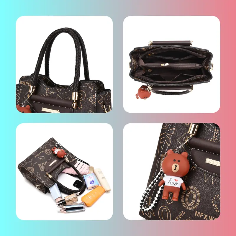 Mocofashion tas selempang Huruf H-5-1 Wanita Cewek 3