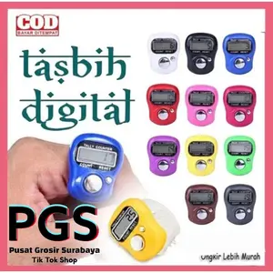 PGS | Tasbih Digital LED Mini Dengan Layar LCD 5 Digit