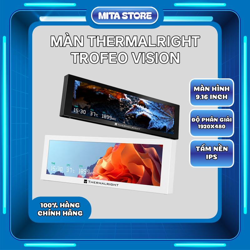 MÀN HÌNH LCD THERMALRIGHT TROFEO VISION 9.16INCH - HIỂN THỊ VIDEO/NHIỆT ĐỘ - TĂNG THẨM MĨ CASE PC
