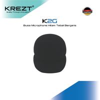 Gambar KREZT Busa Microphone K2G Cover Microphone Warna Hitam Ukuran Standar - K2G dari KREZT Kota Administrasi Jakarta Barat 1 Tokopedia
