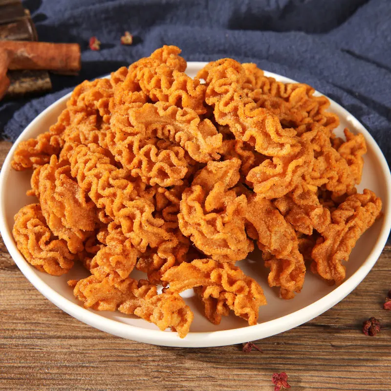 COD Taiko Krezz 500g/1000g  Keripik Gurita Octopus Roasted Snack camilan/makanan kembung/ puffed, citarasa baik, renyah dan lezat, makanan puffed daribahan baku berkualitas Food Kripik Cemilan Pedas Crispy Chips Ayam 3