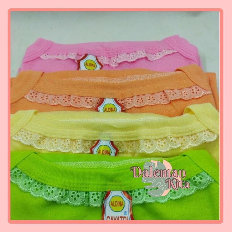PAKET HEMAT 6pcs singlet renda pelangi + 6pcs celana strit tayet | paket daleman anak murah | setelan anak perempuan grosir kamisol 2