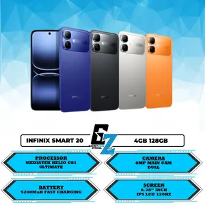 [ Gz x Muchazir04 ] INFINIX SMART 20 4GB 128GB GARANSI RESMI