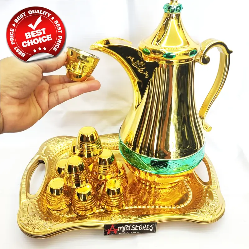 gelas zam zam gelas cucing kaca warna emas gold berkilau cangkir sloki zamzam mewah exclusive 4