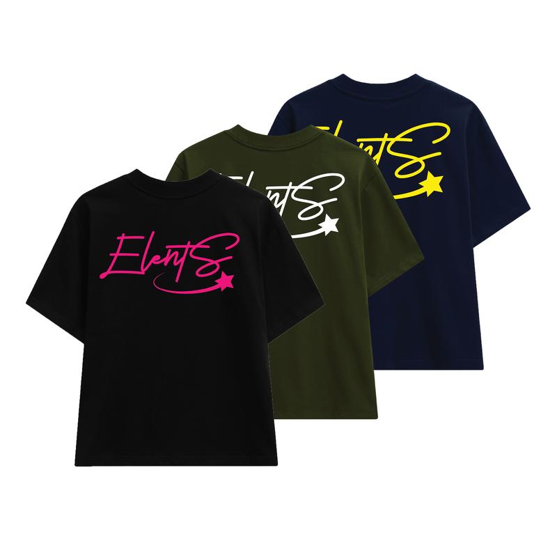 Áo Thun Form Boxy Fit Nam Nữ Comet Cotton 260gsm ELENTS ESST038