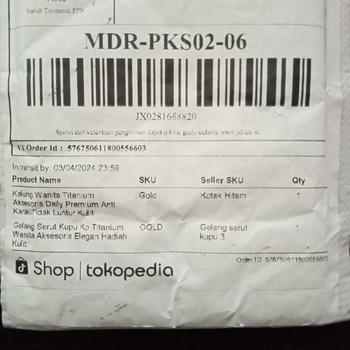 Product Review of Kalung Wanita Titanium Aksesoris Daily Premium Anti Karat Tidak Luntur Kulit from S**a 2