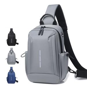 Men's Chest Bag Sports Style Casual Crossbody Bag, Lightweight Bag Suitable for Daily Use and Commuting