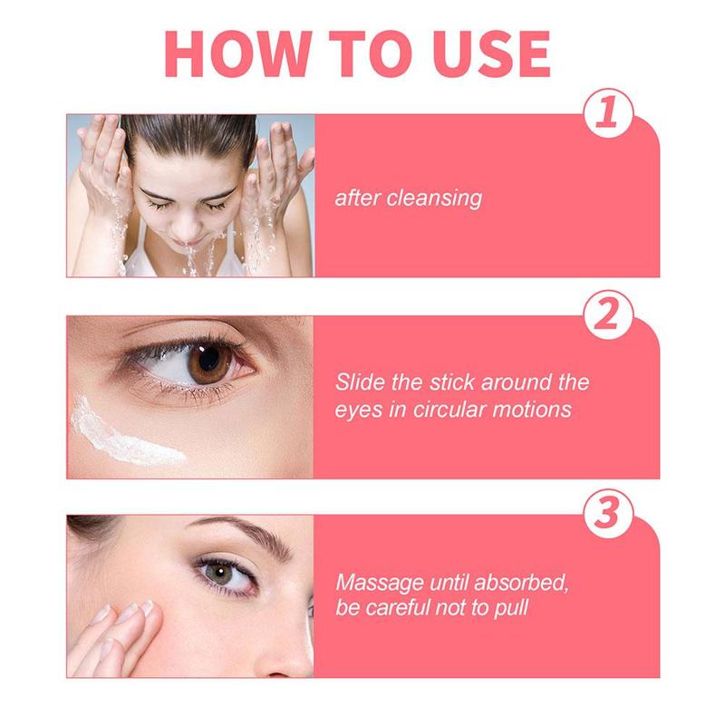 Product Introduction of EELHOE Krim Mata Retinol Stick 3g Perawatan Mata Melembabkan dan Melembabkan Mengencangkan Kulit Menghaluskan Garis Mata Mencerahkan Lingkaran Hitam dan Kantung Mata 29