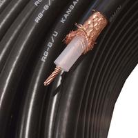 Gambar Kansai Kabel Coaxial RG8 Serabut Full Tembaga Meteran Cable SSB Antena dari Hanika Communication Kota Administrasi Jakarta Barat 2 Tokopedia