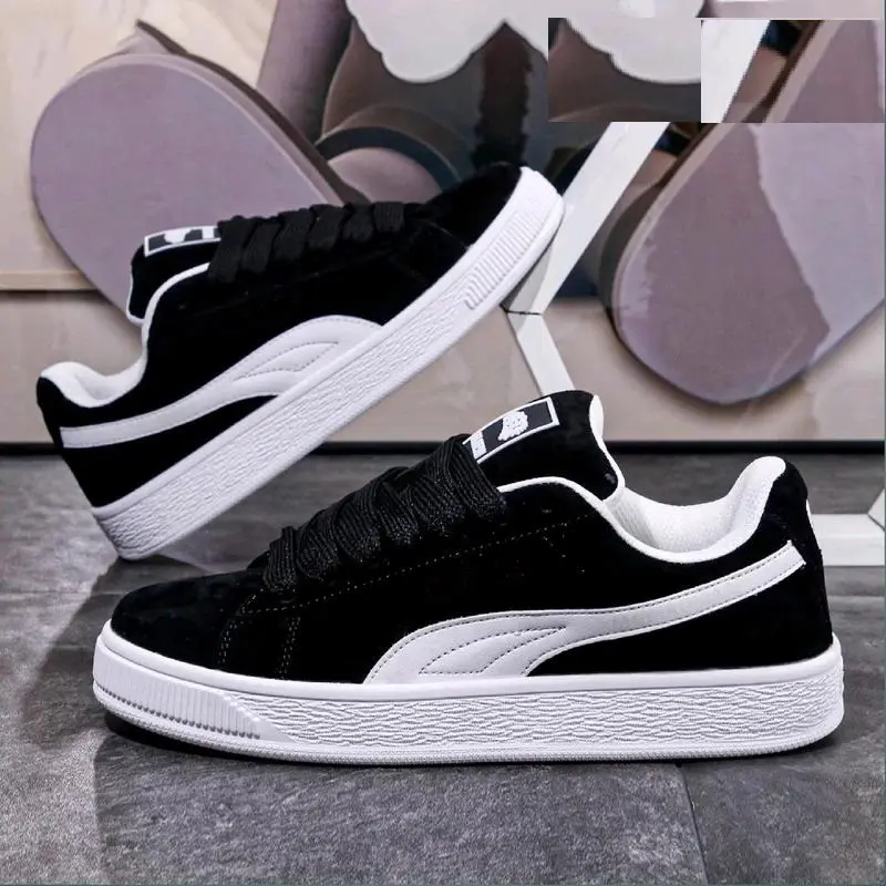 Sepatu Sneakers P*ma Suede XL Blue Grade Premium untuk Pria dan Wanita Skateboard - Gratis Kaos Kaki - Running, Outdoor 0