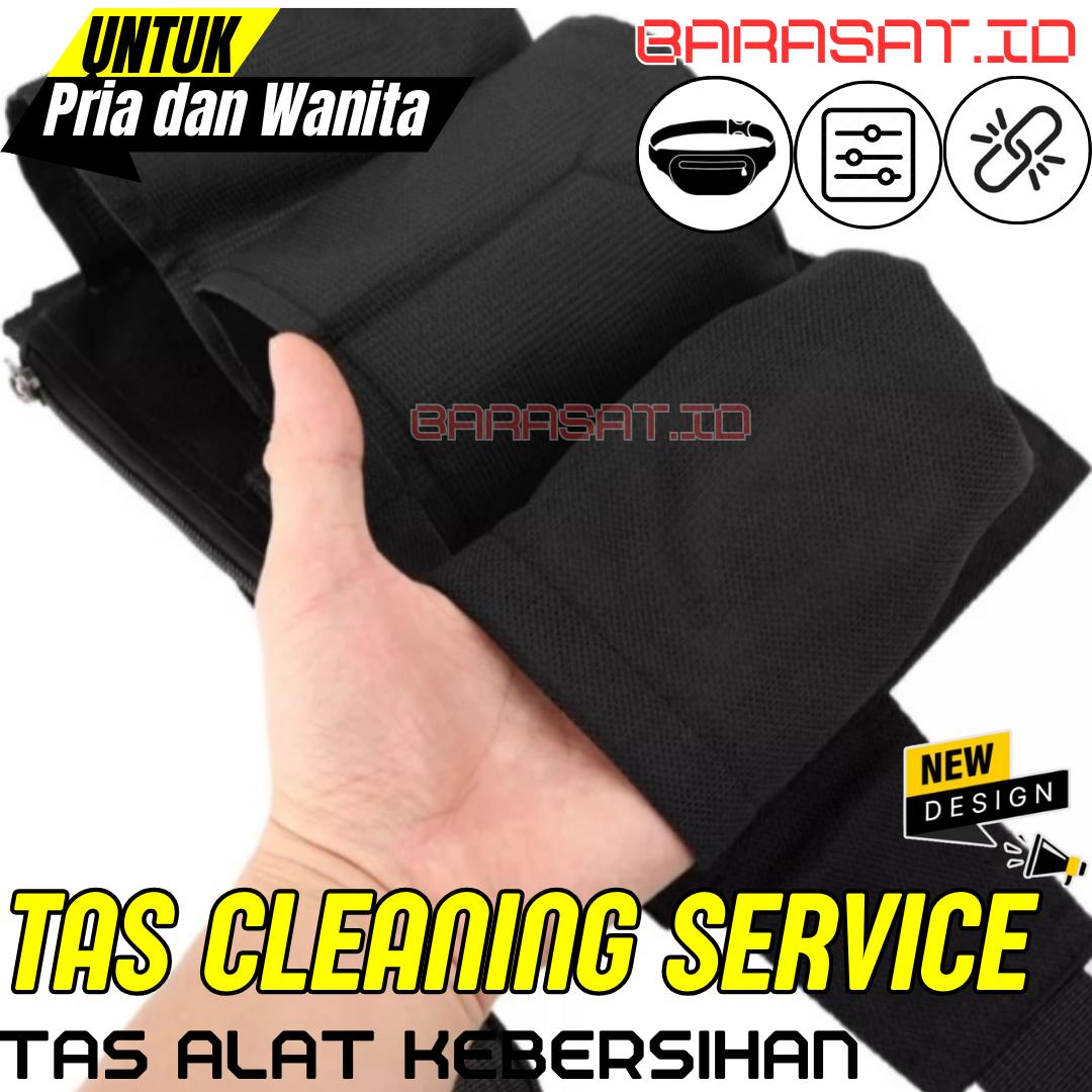 Caddy Bag Cleaning Service Tas PInggang Sabuk Tempat Kantong Alat Kebersihan