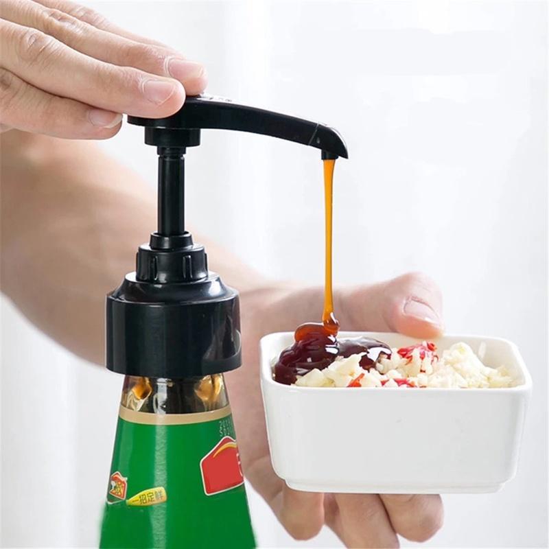 Bơm Xi-rô, Bơm Chai Vòi Phun Áp Lực Nước Sốt Thay Thế, Bơm Kem Dưỡng Da Cho Cà Phê, Gia Vị Nhà Bếp, Chất Lỏng 8