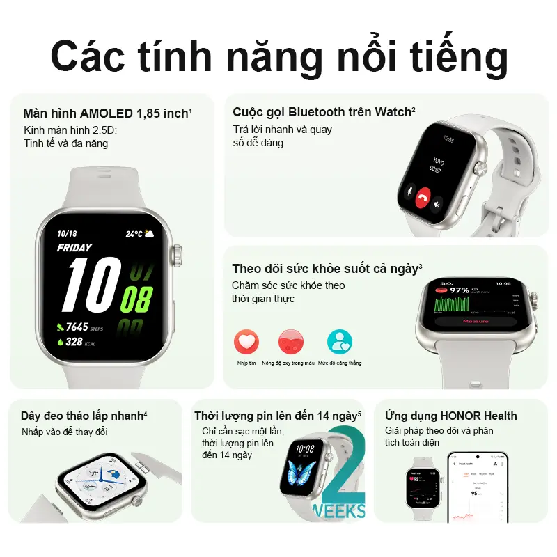 【HONOR MALL】Đồng hồ thông minh | HONOR Watch2i | 109 chế độ thể thao | Theo dõi sức khỏe toàn diện | Thời lượng pin lên đến 14 ngày | Chống nước 1 ATM, IP68 | Tương thích hệ điều hành Android và iOS | Người quản lý đồng hành tận tâm của bạn | BigBuy360 - bigbuy360.vn 【HONOR MALL】Đồng hồ thông minh | HONOR Watch2i | 109 chế độ thể thao | Theo dõi sức khỏe toàn diện | Thời lượng pin lên đến 14 ngày | Chống nước 1 ATM, IP68 | Tương thích hệ điều hành Android và iOS | Người quản lý đồng hành tận tâm của bạn | BigBuy360 - bigbuy360.vn