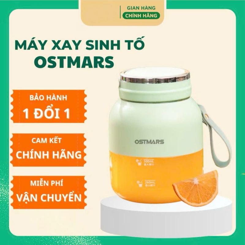 Máy xay cầm tay mini OSTMARS, Xay sinh tố không dây nhỏ gọn tiện lợi [Hàng chính hãng]